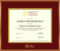 Satin bronze metal certificate frame